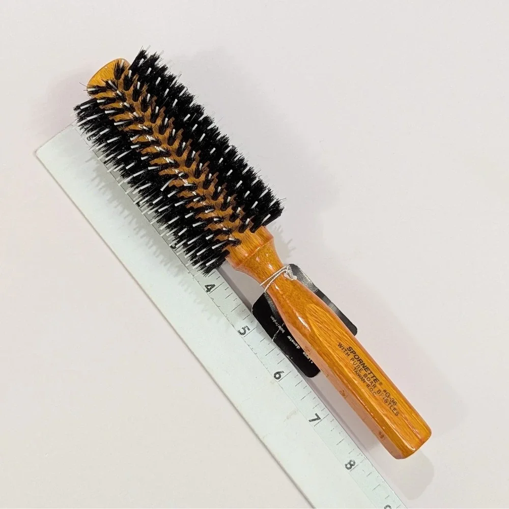 Spornette G-36 Hair Brush Nylon Boar Bristles 2